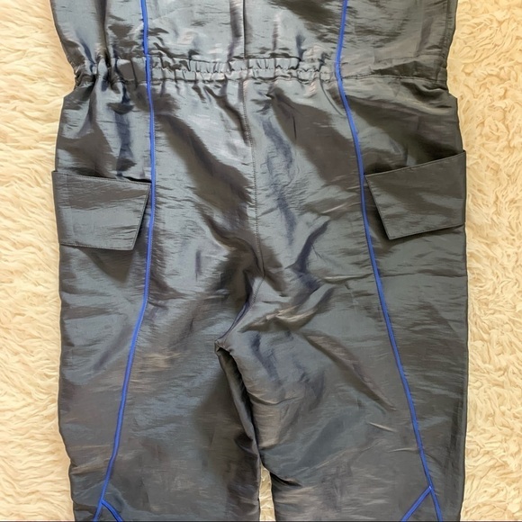 Revolve Jordan NWT Sisterhood Flight Suit in Black & Hyper Royal XS Standard Fit - Picture 10 of 16
